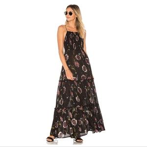 NWT FREE PEOPLE Intimately Black Garden Party MAXI